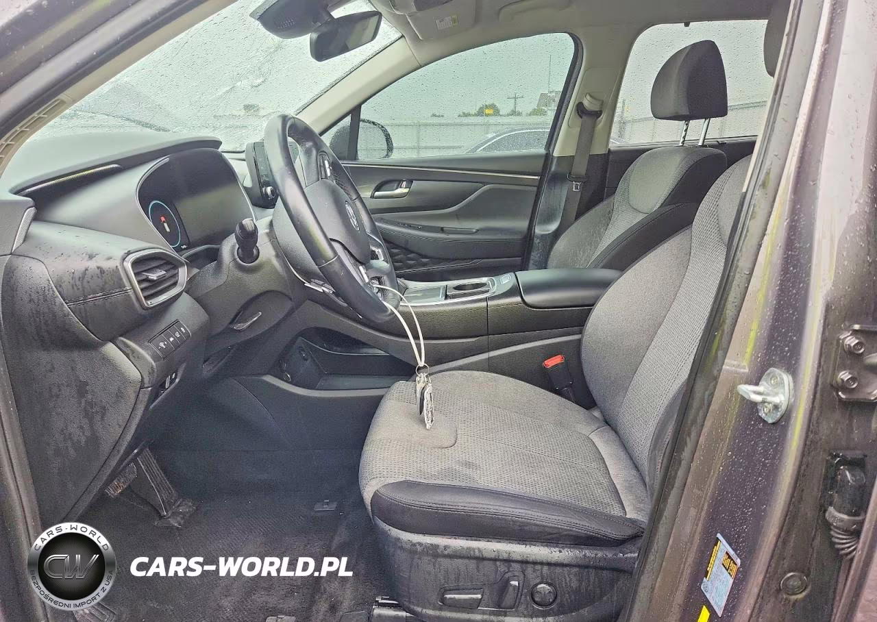 2022 Hyundai Santa Fe Blue VIN:KM8S2DA1XNU028515 - 6