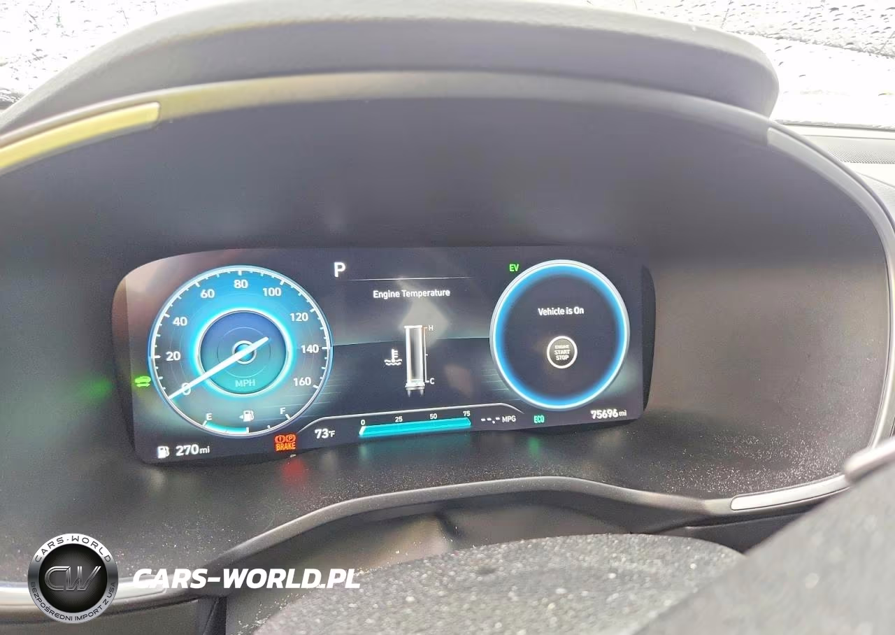 2022 Hyundai Santa Fe Blue VIN:KM8S2DA1XNU028515 - 8