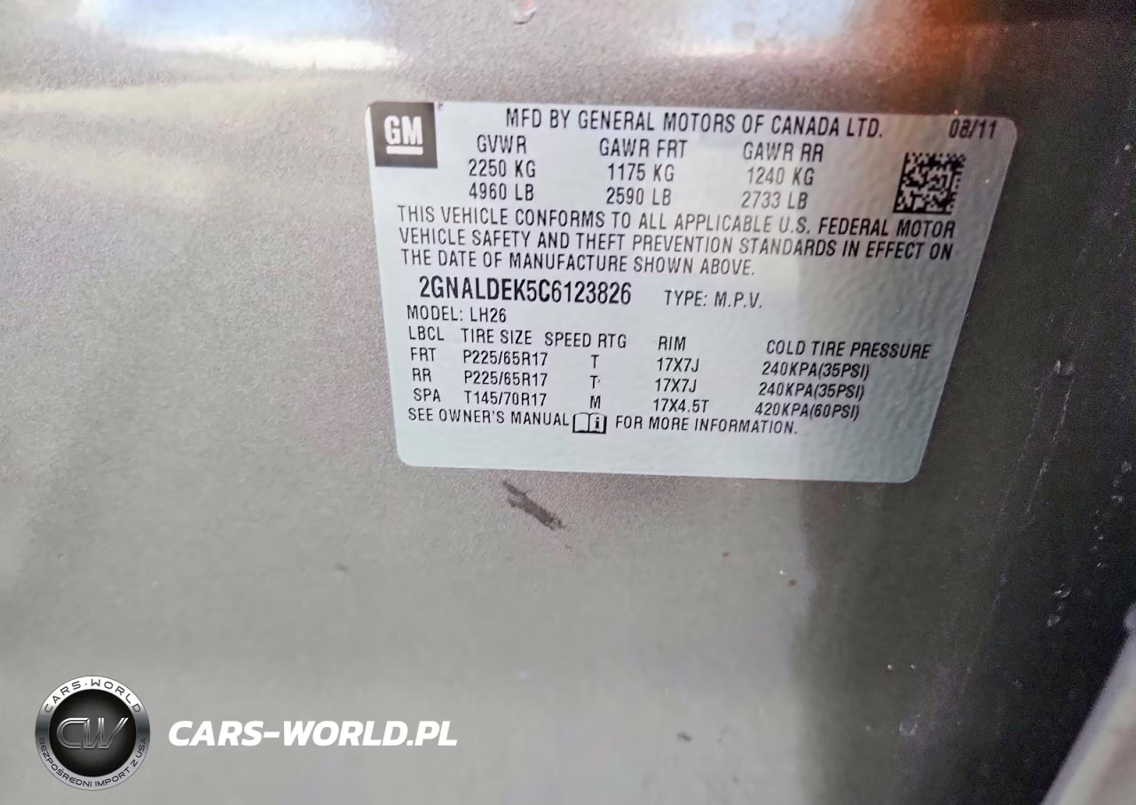2012 Chevrolet Equinox Lt VIN:2GNALDEK5C6123826 - 12