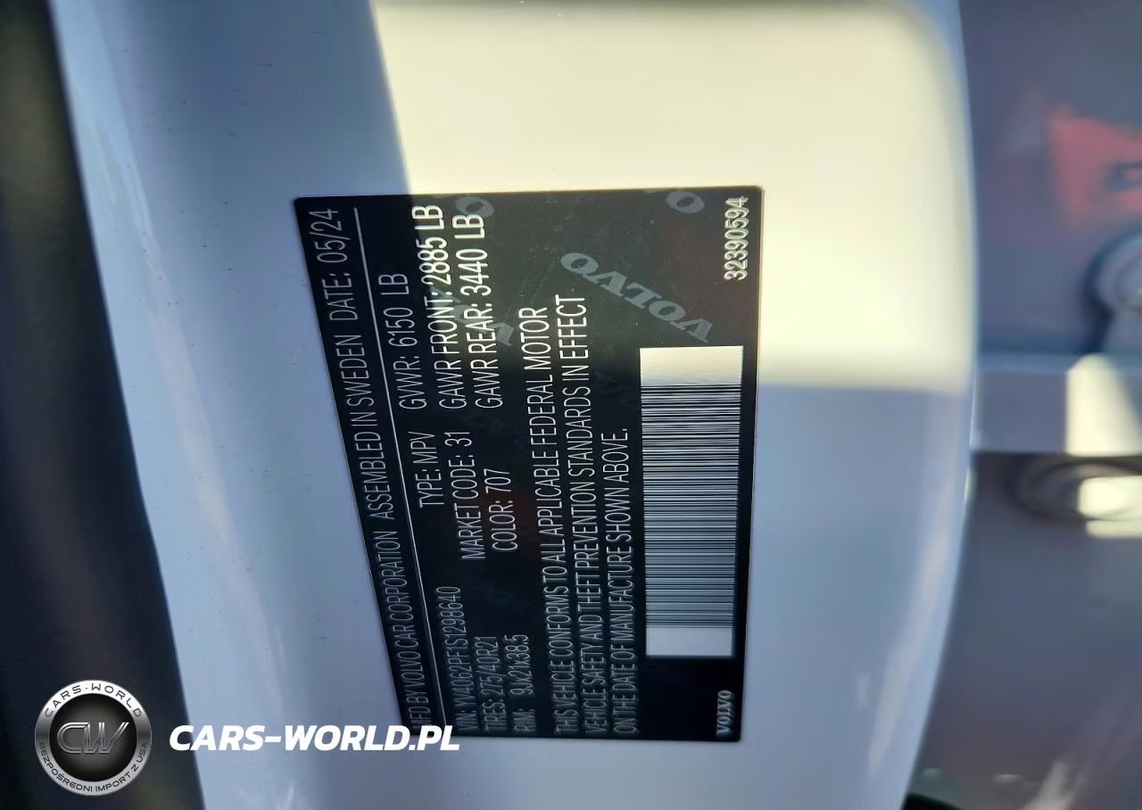 2025 Volvo Xc90 Ultra VIN:YV4062PF1S1298640 - 13