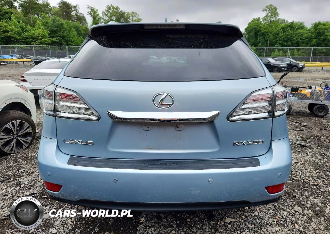 2010 Lexus Rx 350 VIN:2T2BK1BA8AC043583 - 6