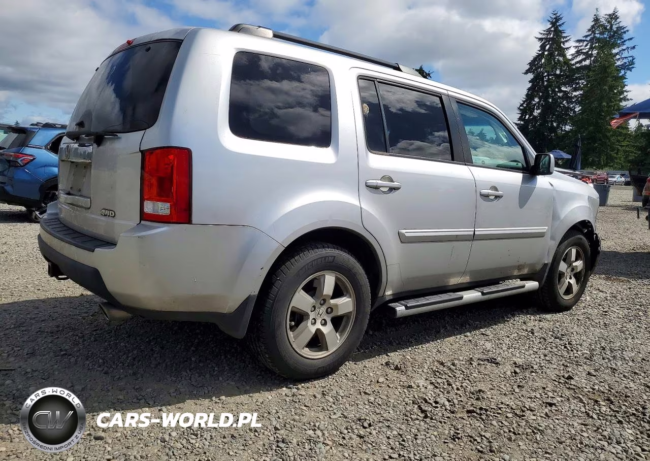 2011 Honda Pilot Exl VIN:5FNYF4H61BB002068 - 3