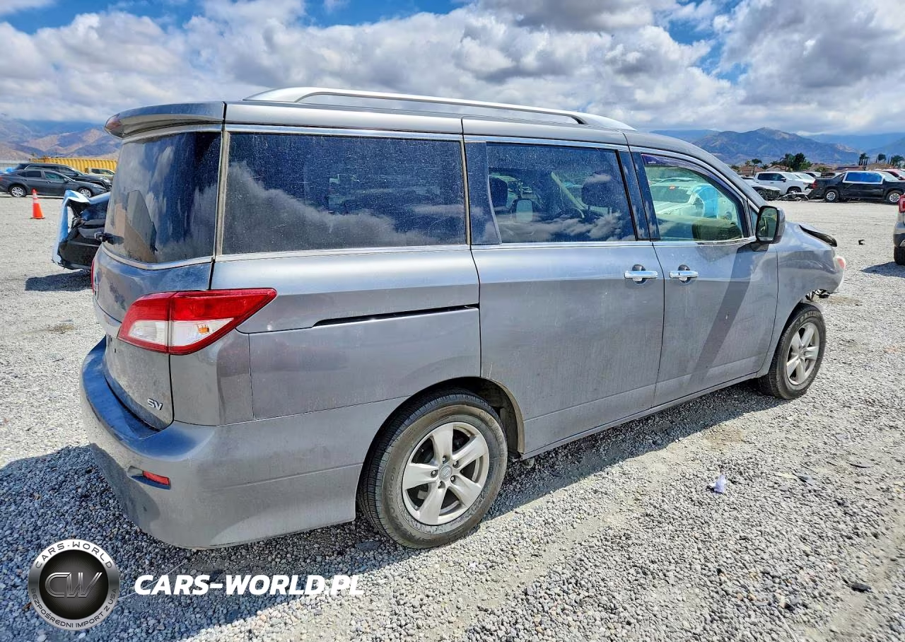 2017 Nissan Quest Sv VIN:JN8AE2KP7H9165597 - 3