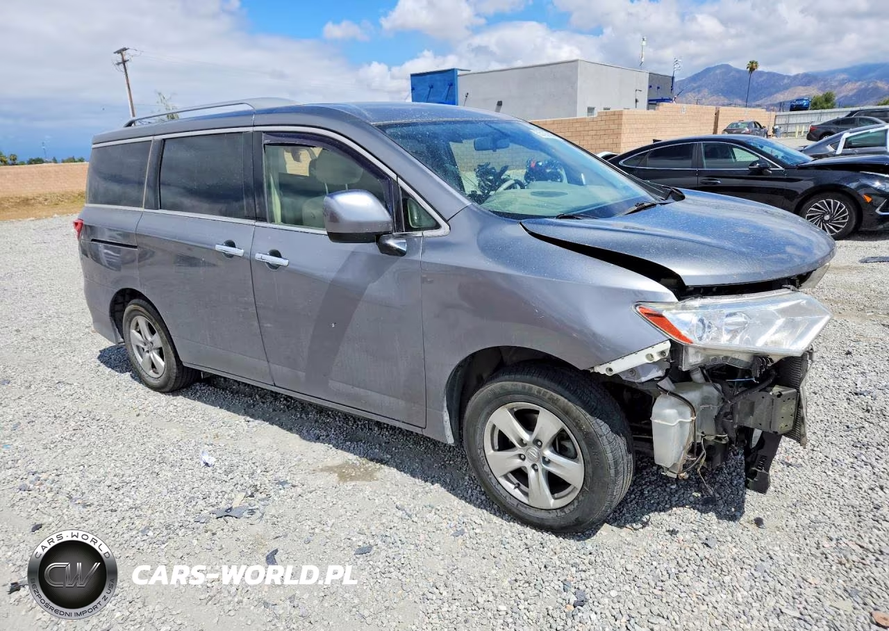 2017 Nissan Quest Sv VIN:JN8AE2KP7H9165597 - 4