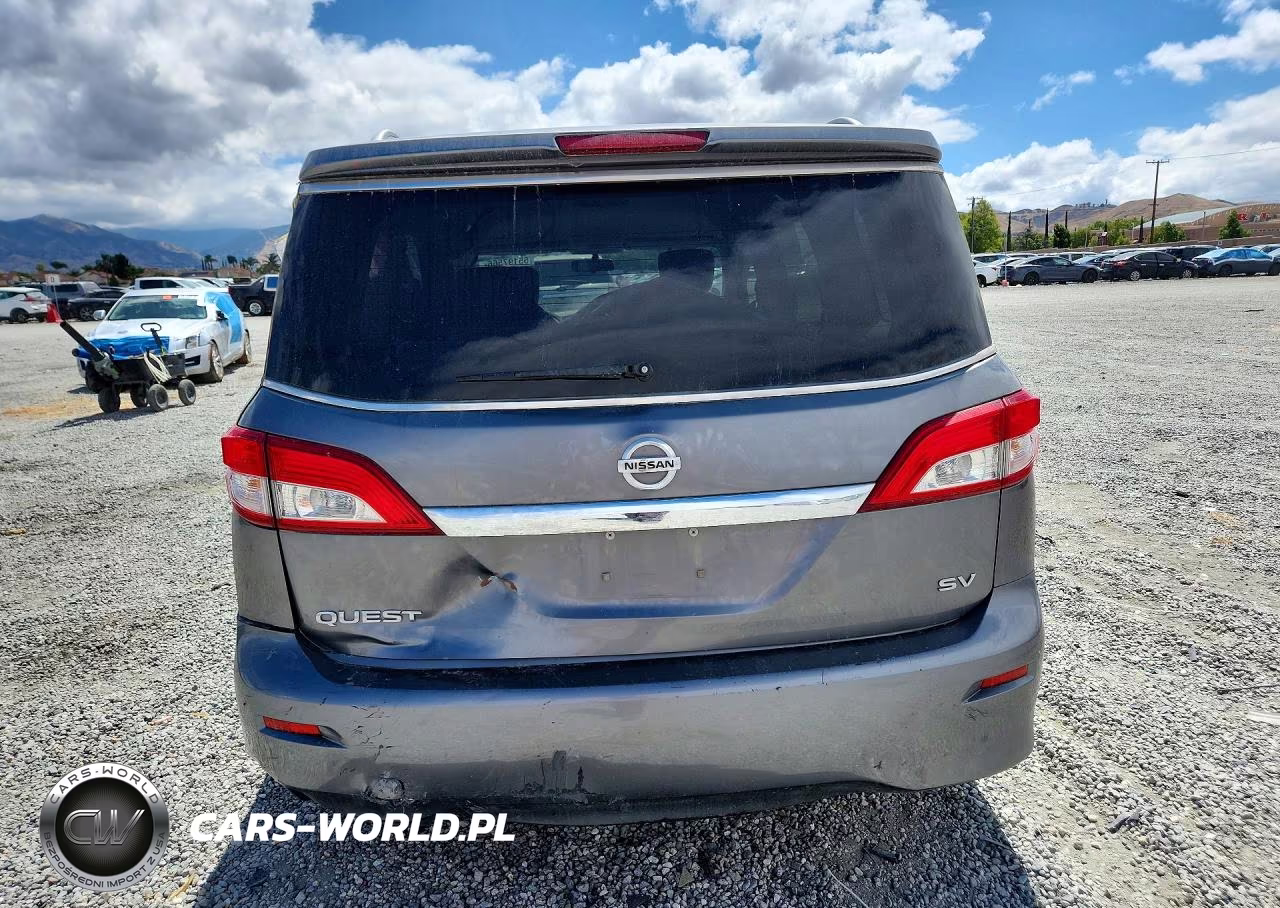 2017 Nissan Quest Sv VIN:JN8AE2KP7H9165597 - 6