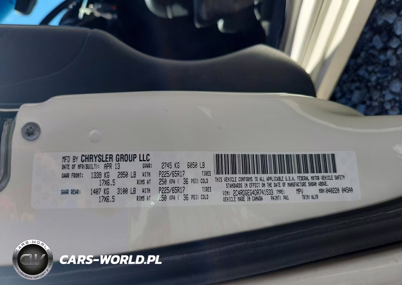 2013 Dodge Grand Caravan R VIN:2C4RDGEG4DR741533 - 13