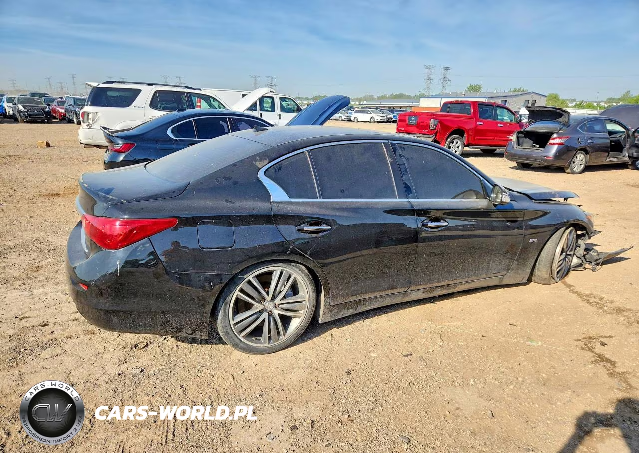 2014 Infiniti Q50 Sport VIN:JN1BV7AR2EM690336 - 3