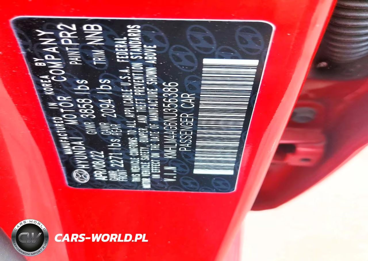 2022 Hyundai Elantra Sel VIN:KMHLM4AG6NU356386 - 12