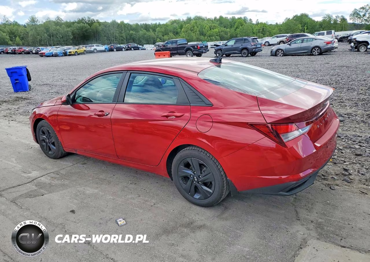 2022 Hyundai Elantra Sel VIN:KMHLM4AG6NU356386 - 2