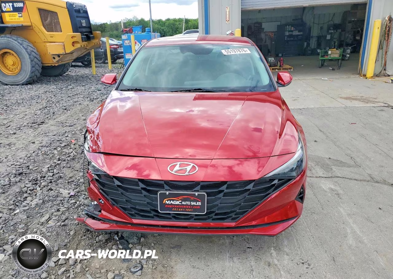 2022 Hyundai Elantra Sel VIN:KMHLM4AG6NU356386 - 5