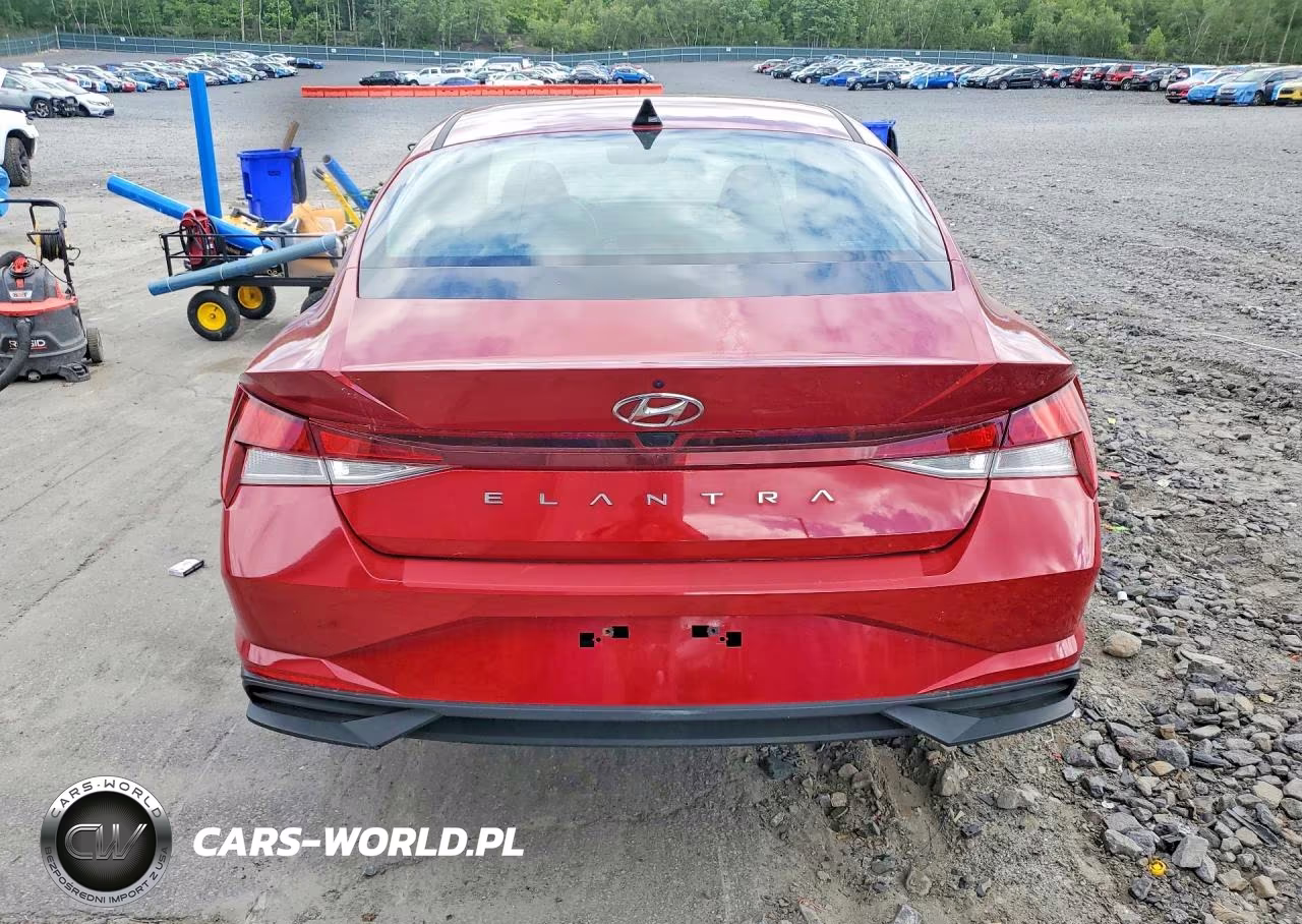 2022 Hyundai Elantra Sel VIN:KMHLM4AG6NU356386 - 6