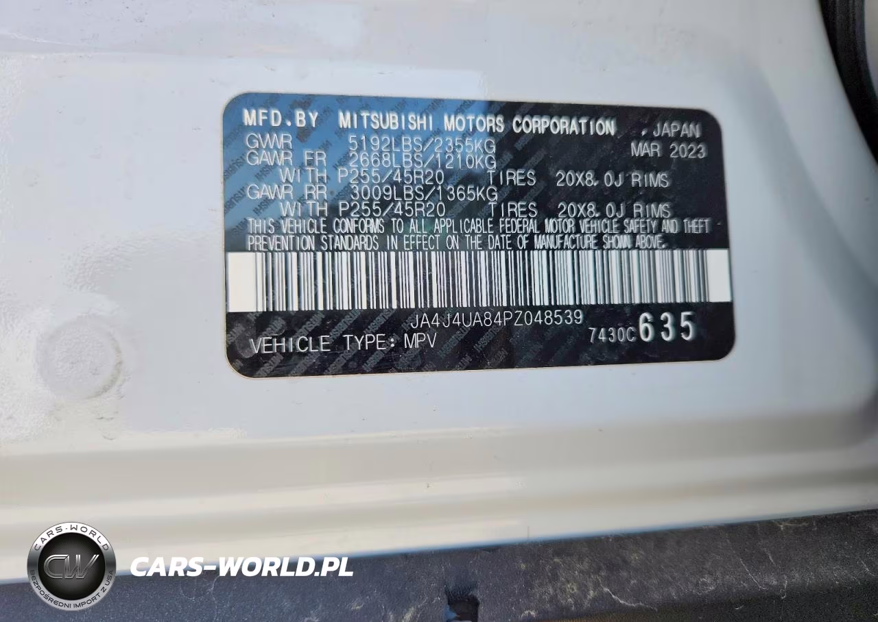 2023 Mitsubishi Outlander Se VIN:JA4J4UA84PZ048539 - 13