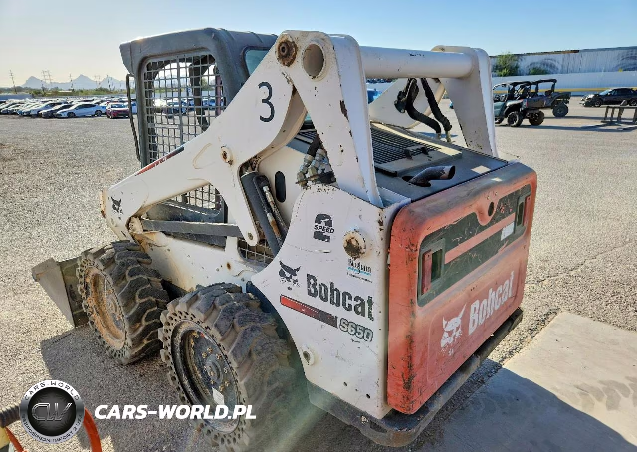 2014 Bobcat S650 Skid Steer Loader VIN:A3NV23578 - 3