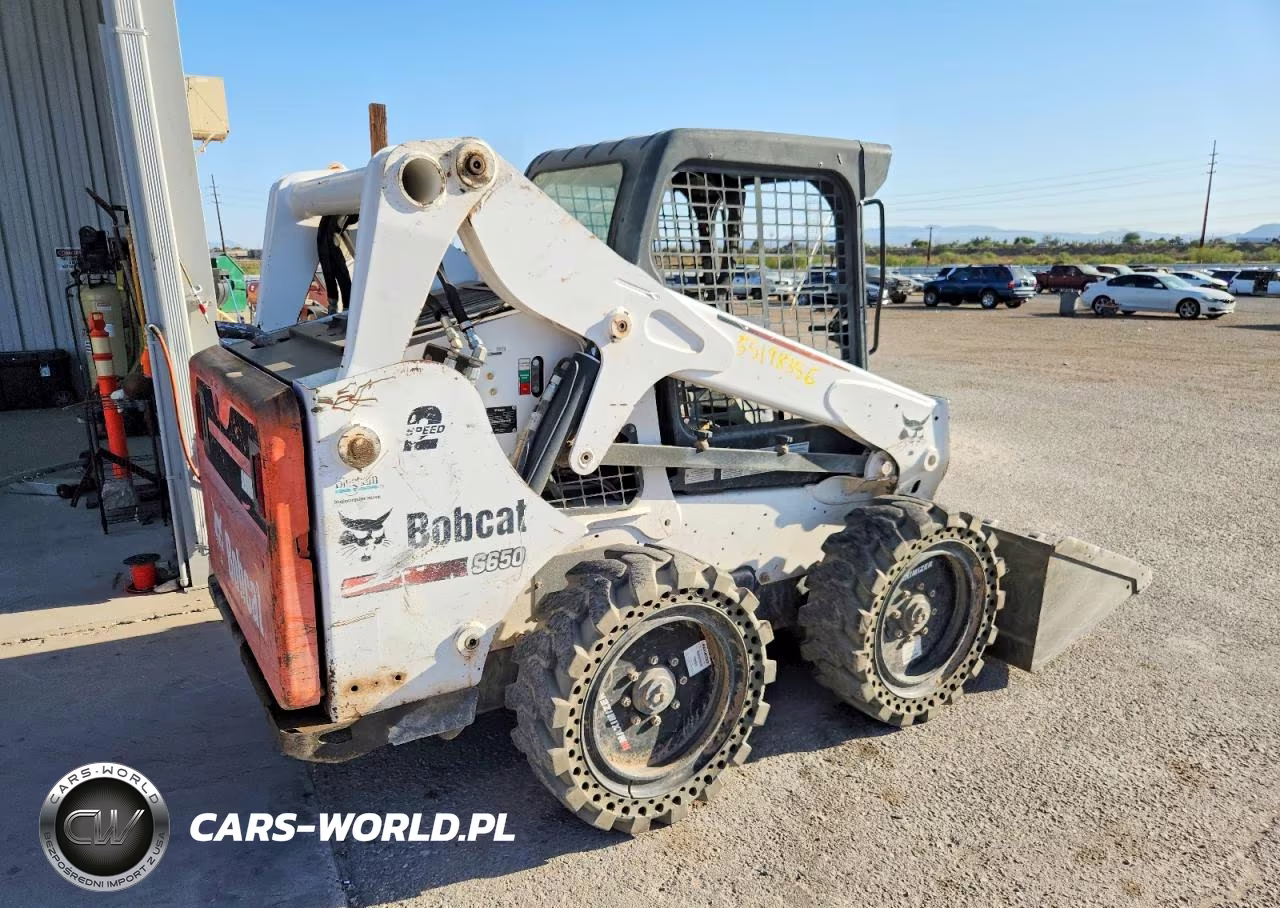 2014 Bobcat S650 Skid Steer Loader VIN:A3NV23578 - 4