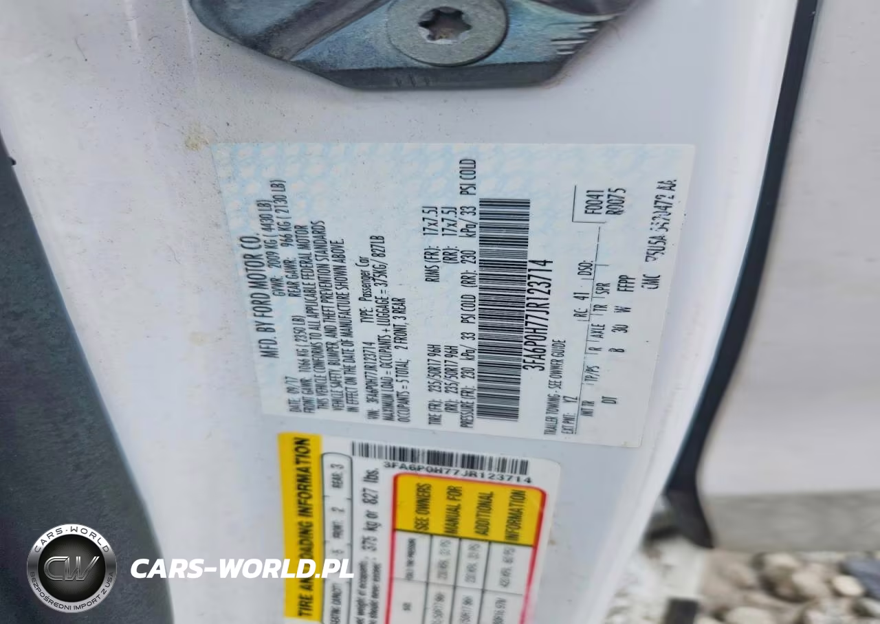 2018 Ford Fusion Se VIN:3FA6P0H77JR123714 - 13