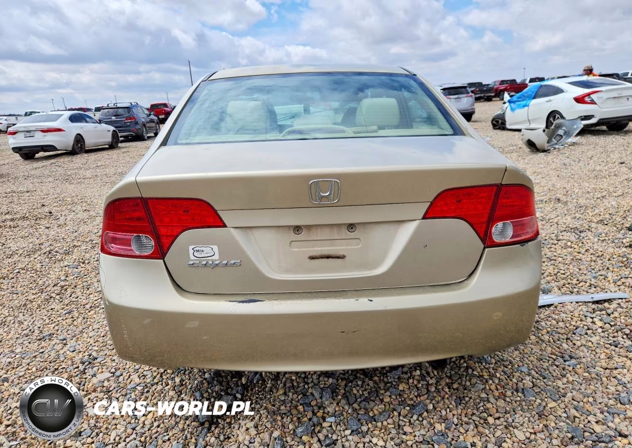 2008 Honda Civic Ex VIN:1HGFA16878L108900 - 6
