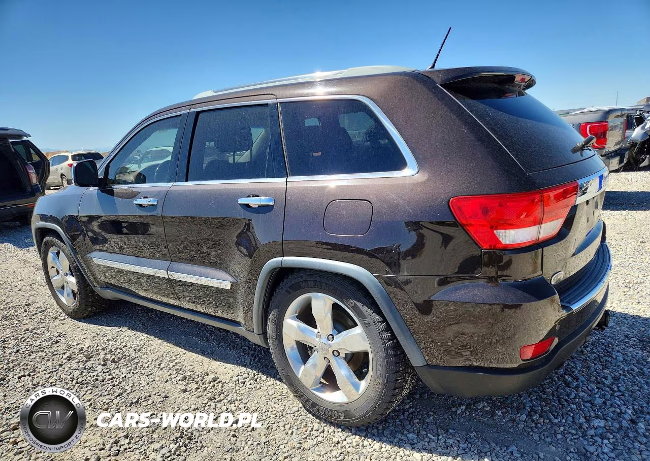 2012 Jeep Grand Cherokee Overland VIN:1C4RJFCT8CC189934 - 2