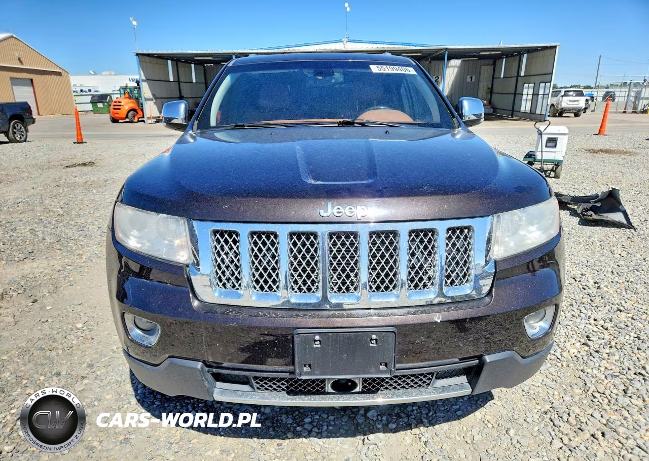 2012 Jeep Grand Cherokee Overland VIN:1C4RJFCT8CC189934 - 5