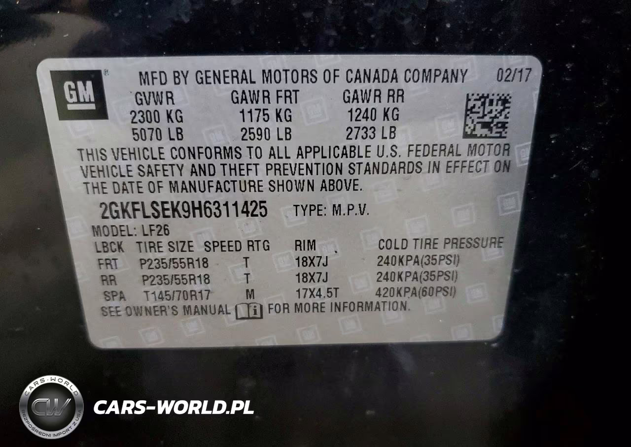 2017 GMC Terrain Sle VIN:2GKFLSEK9H6311425 - 13
