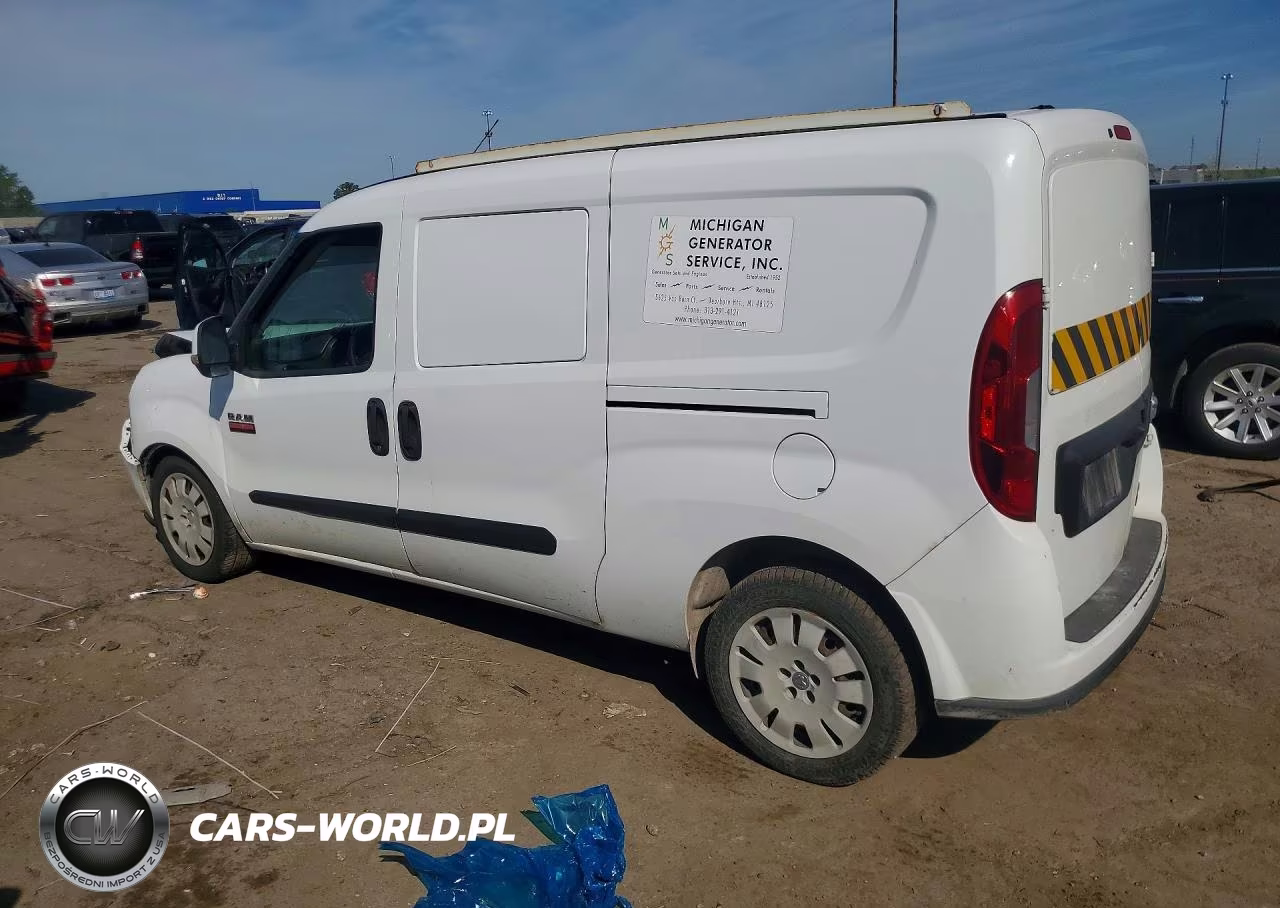2016 Ram Promaster City Slt VIN:ZFBERFBT3G6B55810 - 2