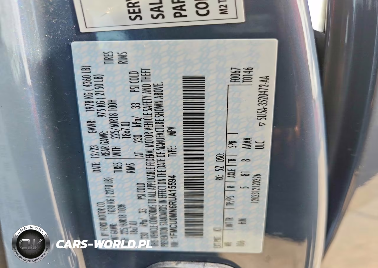 2024 Ford Escape St Line VIN:1FMCU0MN6RUA15594 - 13