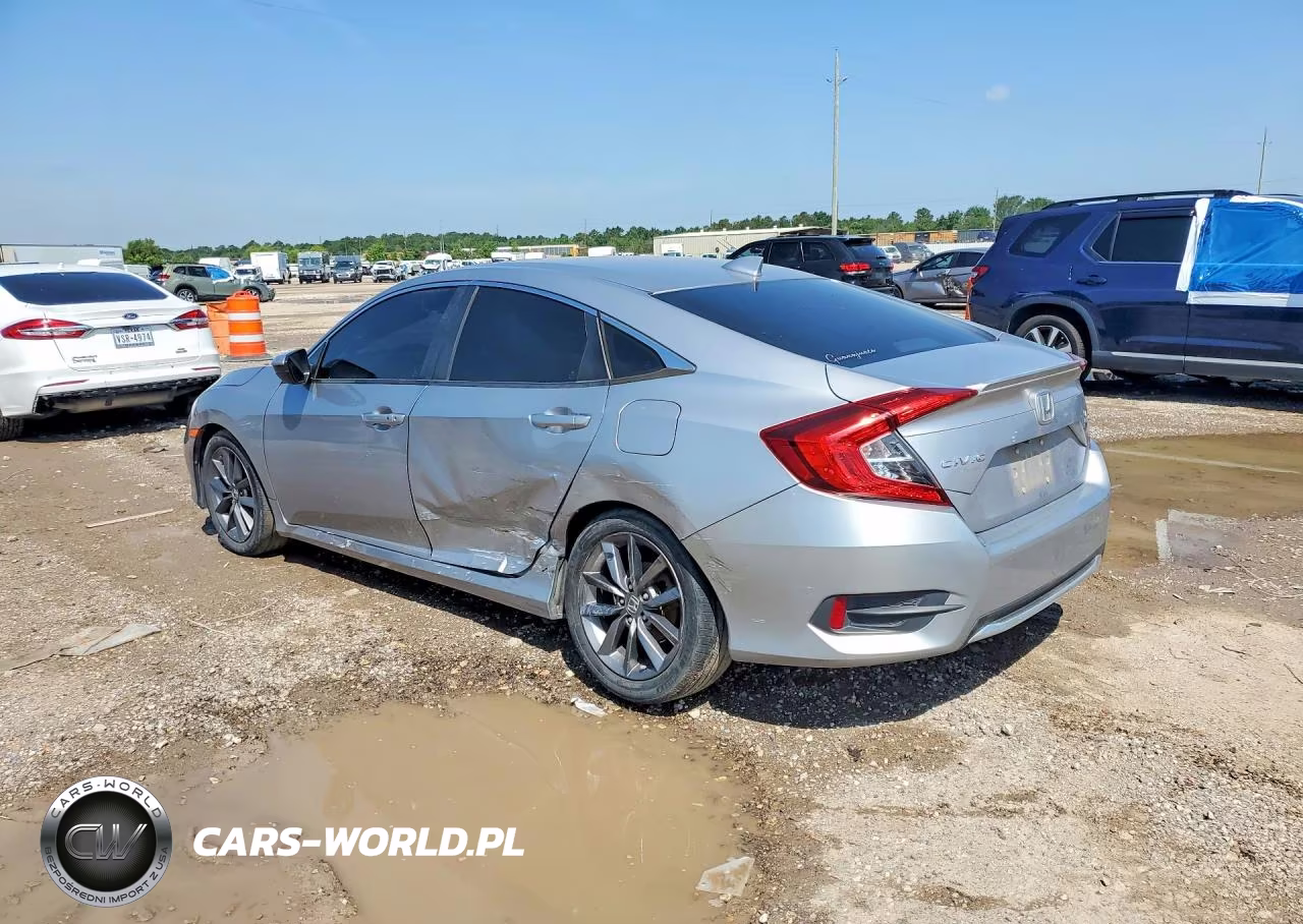 2019 Honda Civic Exl VIN:JHMFC1F7XKX007543 - 2