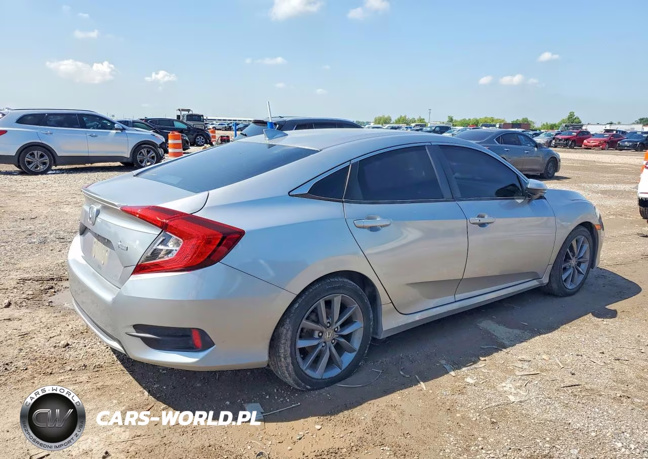 2019 Honda Civic Exl VIN:JHMFC1F7XKX007543 - 3