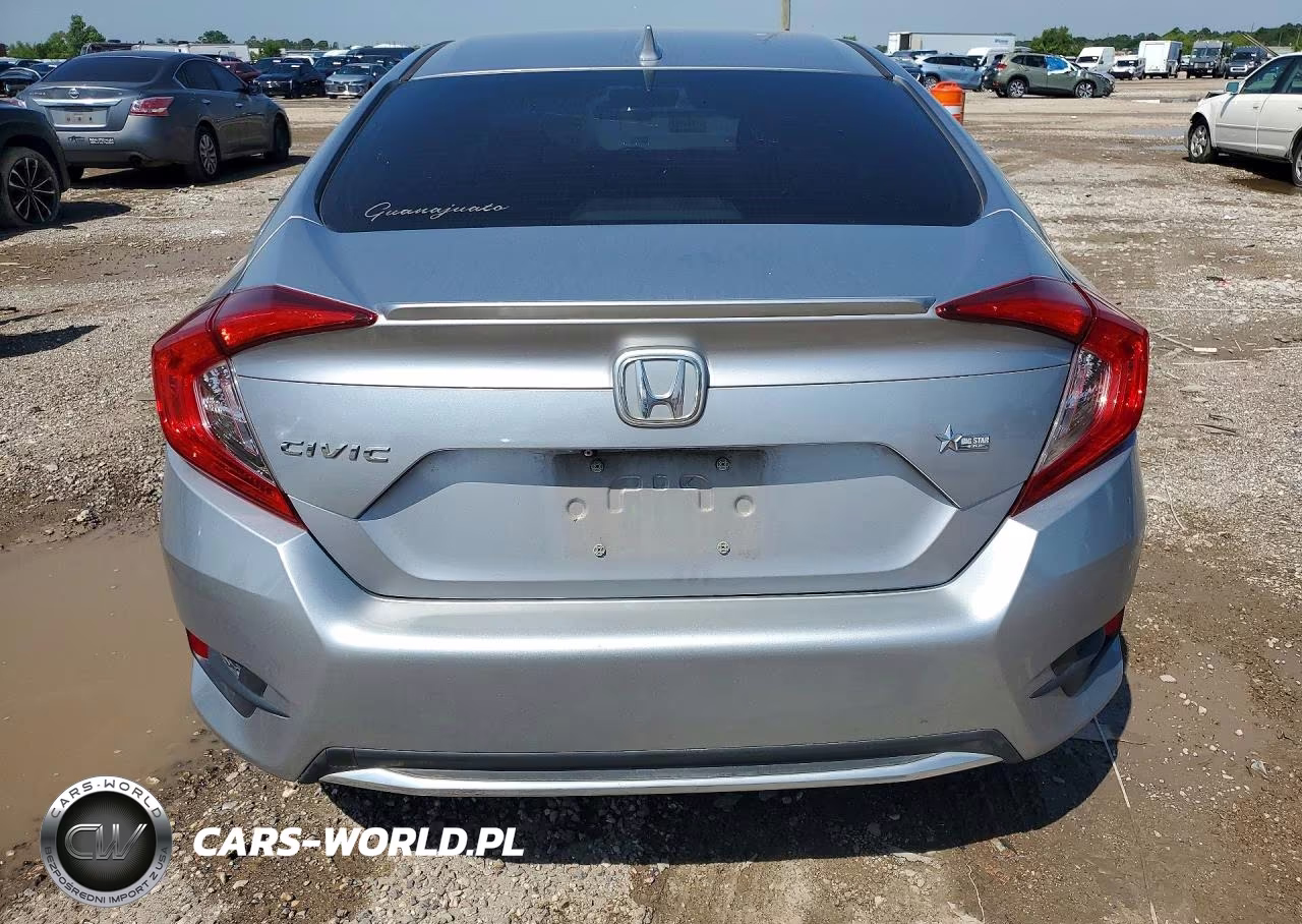 2019 Honda Civic Exl VIN:JHMFC1F7XKX007543 - 6