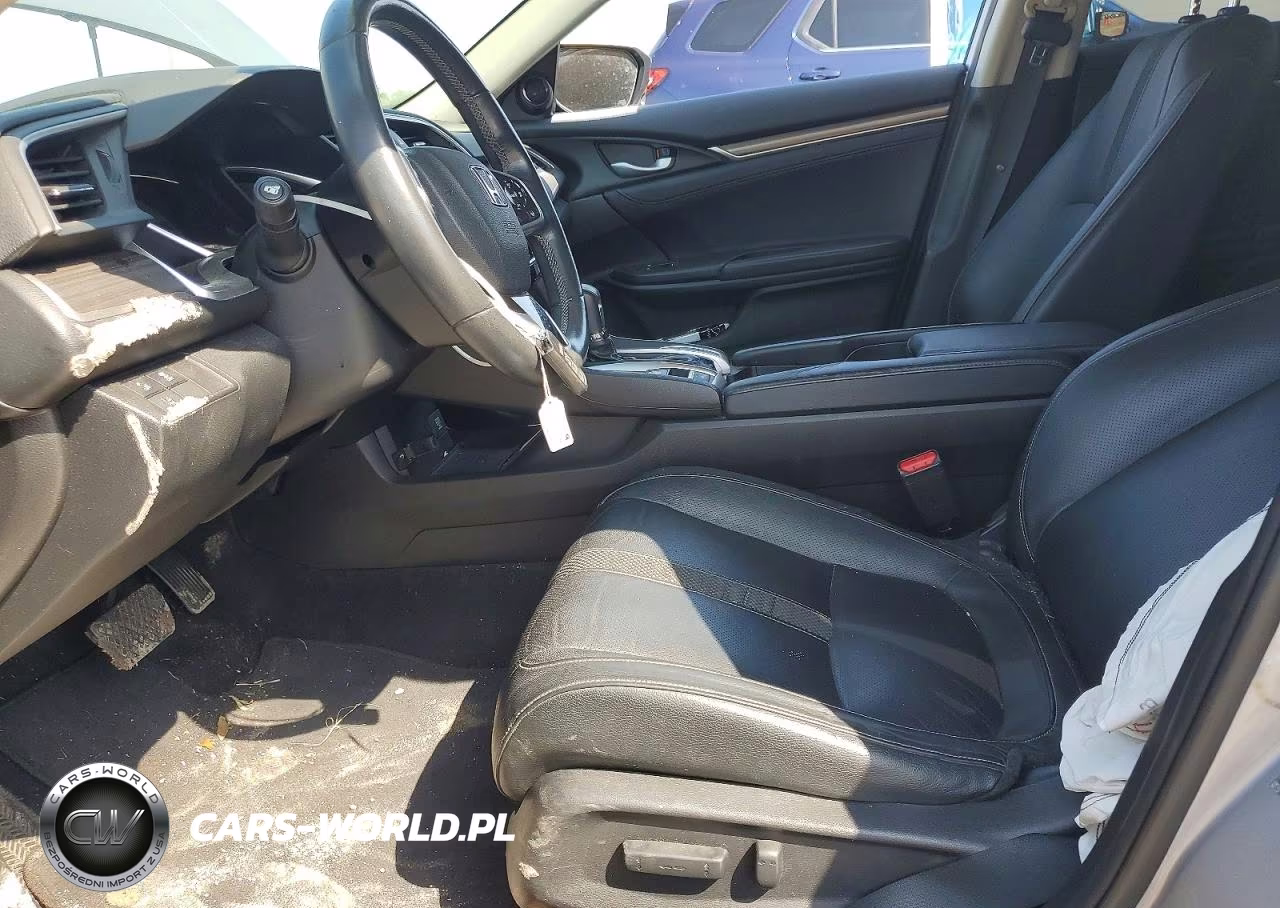 2019 Honda Civic Exl VIN:JHMFC1F7XKX007543 - 7