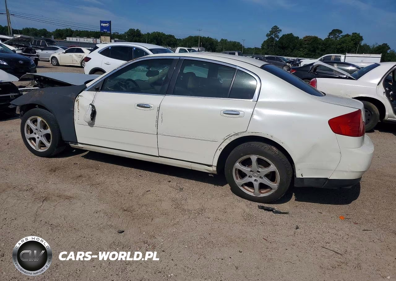 2004 Infi G35 VIN:JNKCV51E34M613667 - 2