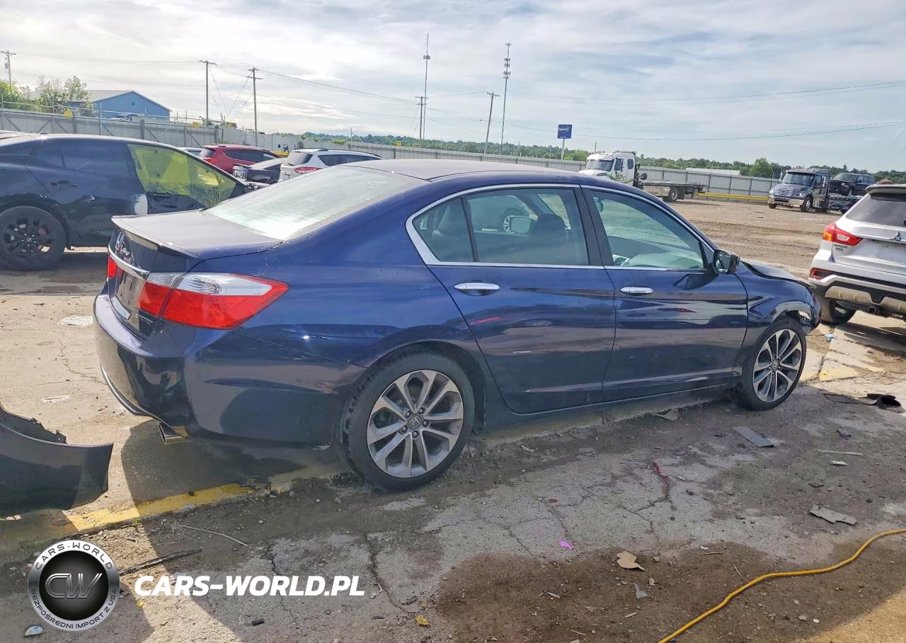 2013 Honda Accord Sport VIN:1HGCR2F55DA081824 - 3
