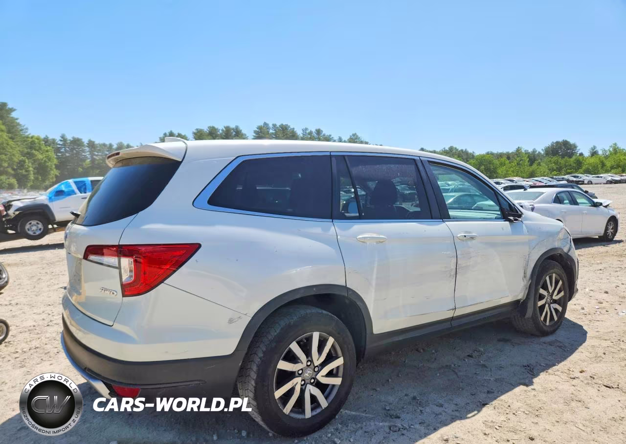2019 Honda Pilot Ex VIN:5FNYF6H31KB086166 - 3