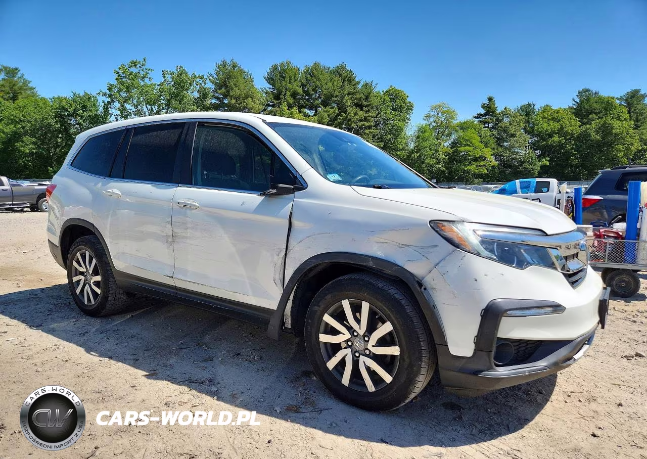 2019 Honda Pilot Ex VIN:5FNYF6H31KB086166 - 4