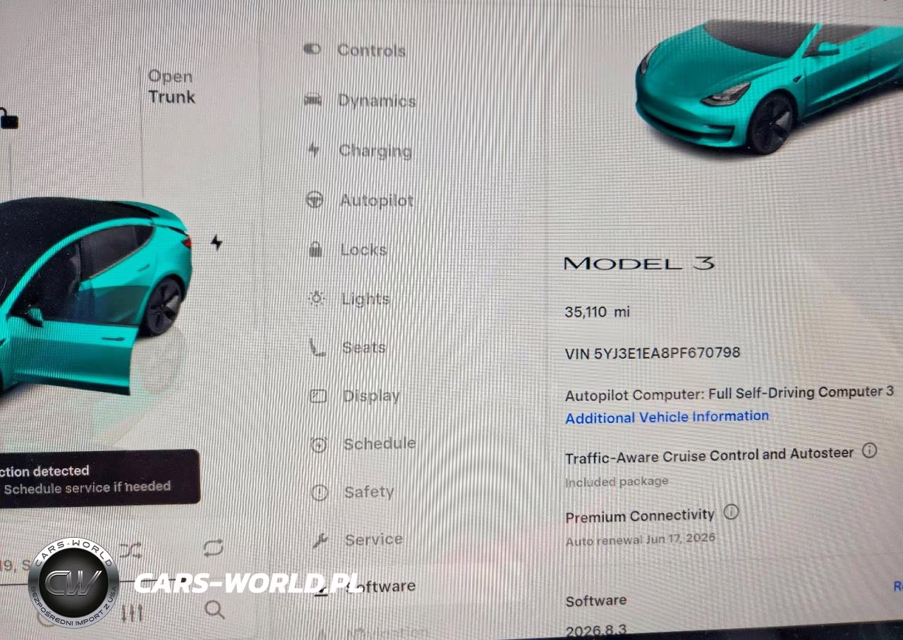 2023 Tesla Model 3 VIN:5YJ3E1EA8PF670798 - 9