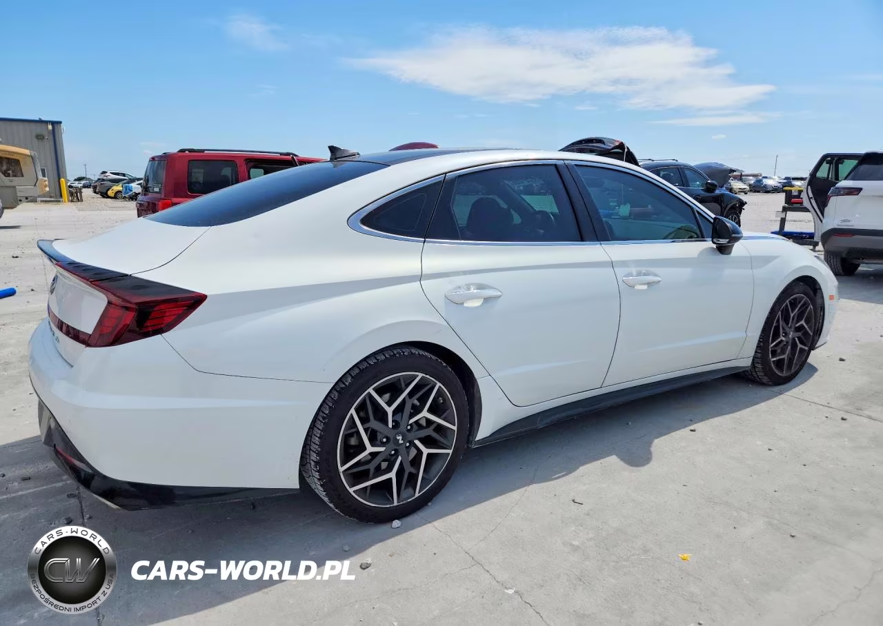 2022 Hyundai Sonata N Line VIN:KMHL14JC4NA227179 - 3