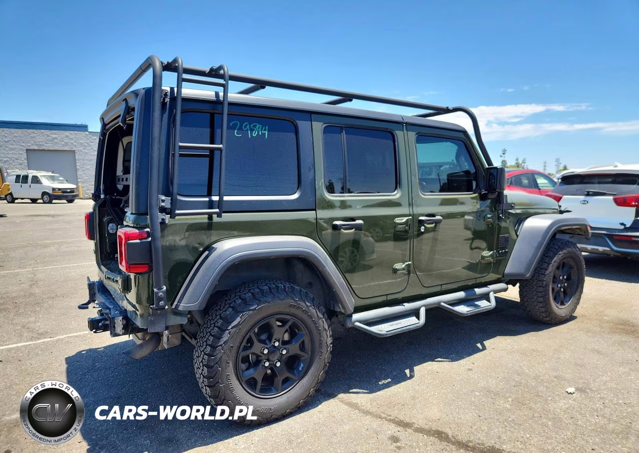 2021 Jeep Wrangler Unlimited Sport VIN:1C4HJXDM5MW541540 - 3