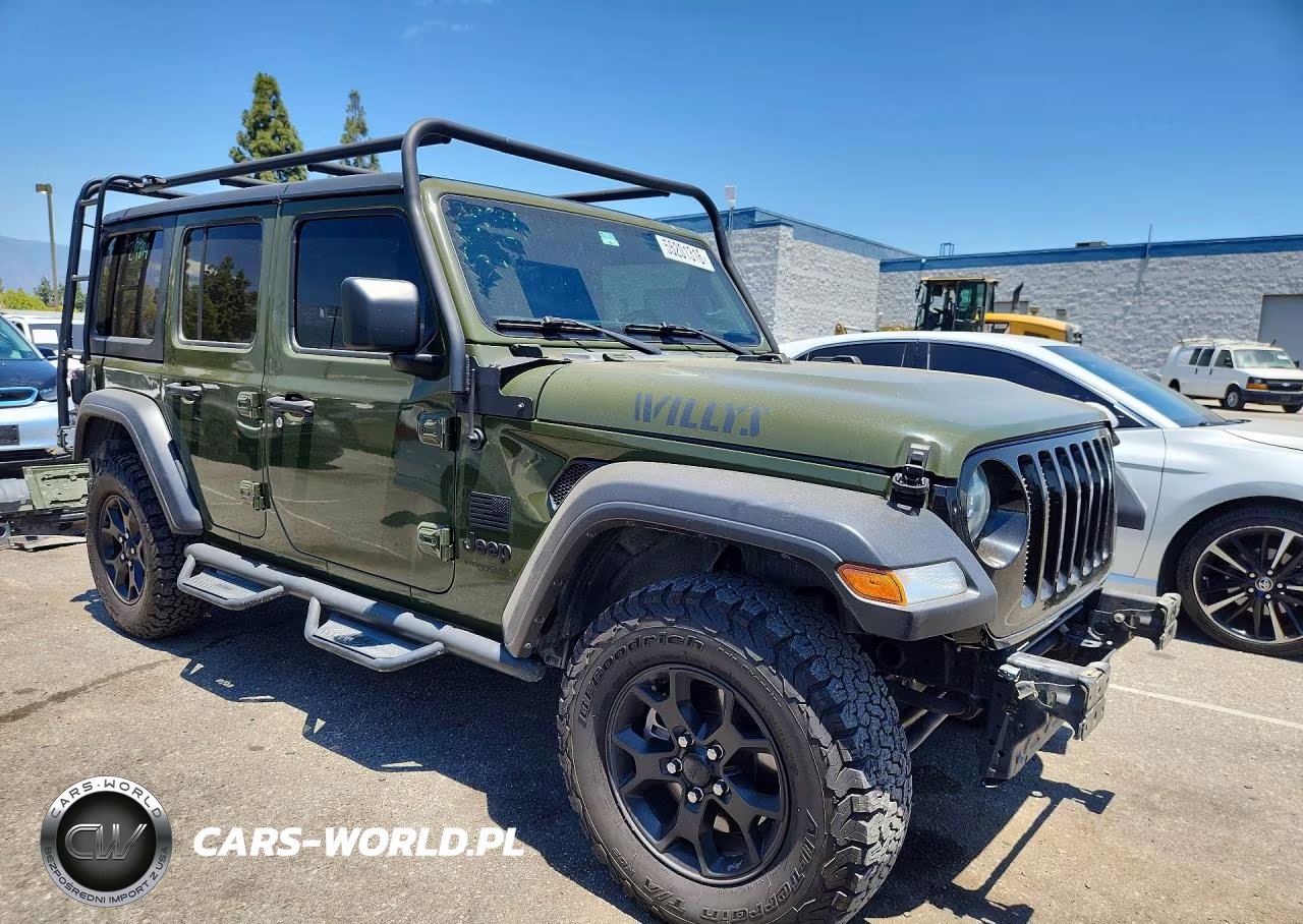 2021 Jeep Wrangler Unlimited Sport VIN:1C4HJXDM5MW541540 - 4