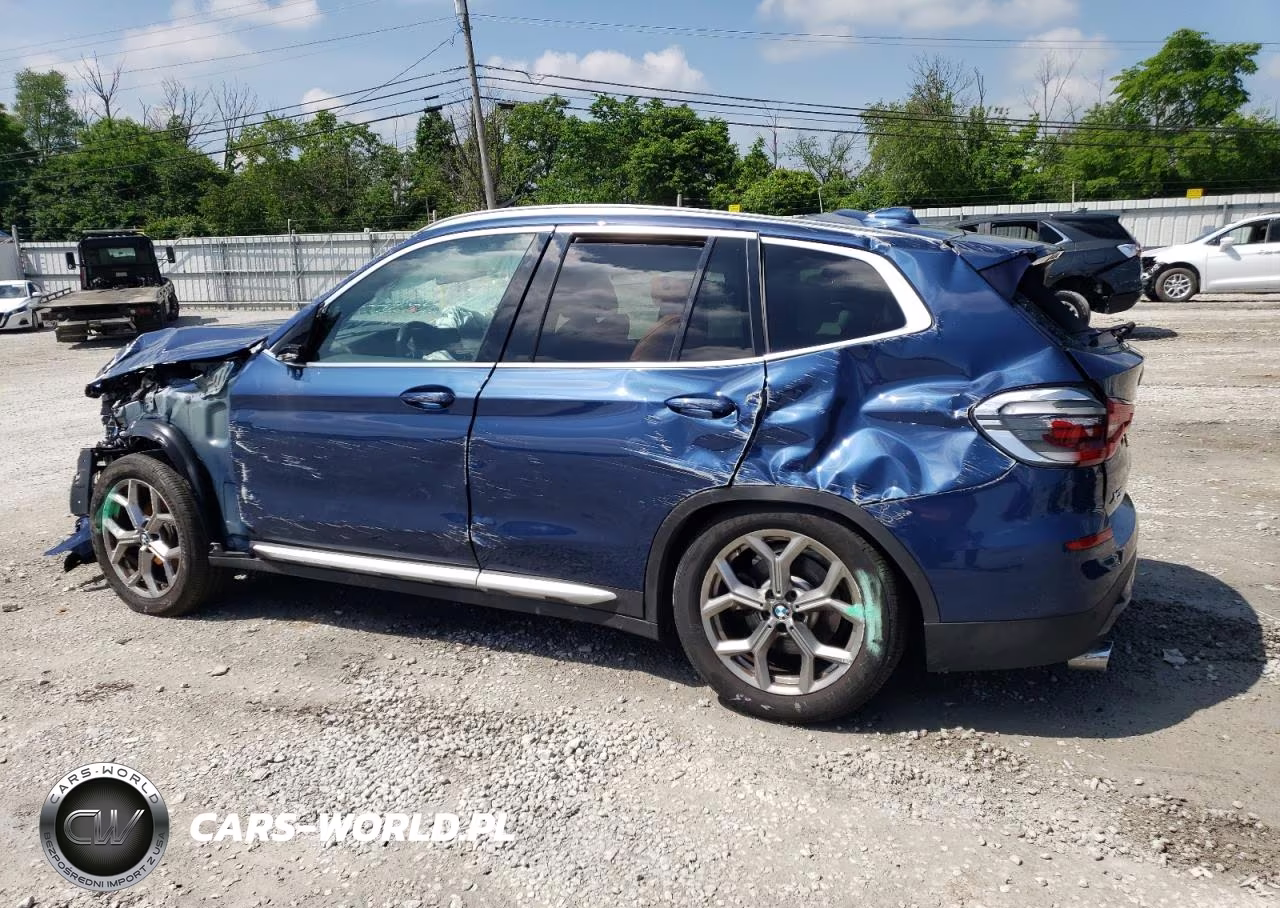 2021 BMW X3 xDrive30I VIN:5UXTY5C06M9G92038 - 2