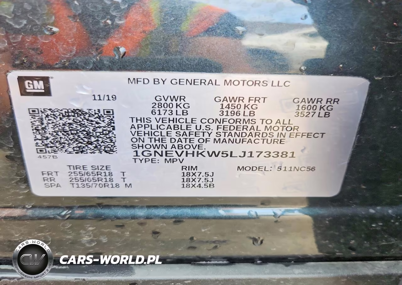 2020 Chevrolet Traverse Lt VIN:1GNEVHKW5LJ173381 - 13