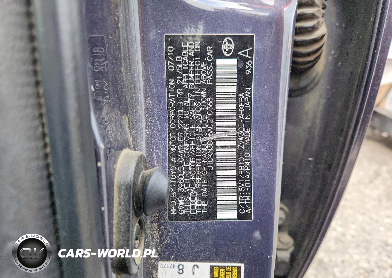 2010 Toyota Prius Iii VIN:JTDKN3DU6A0210368 - 13
