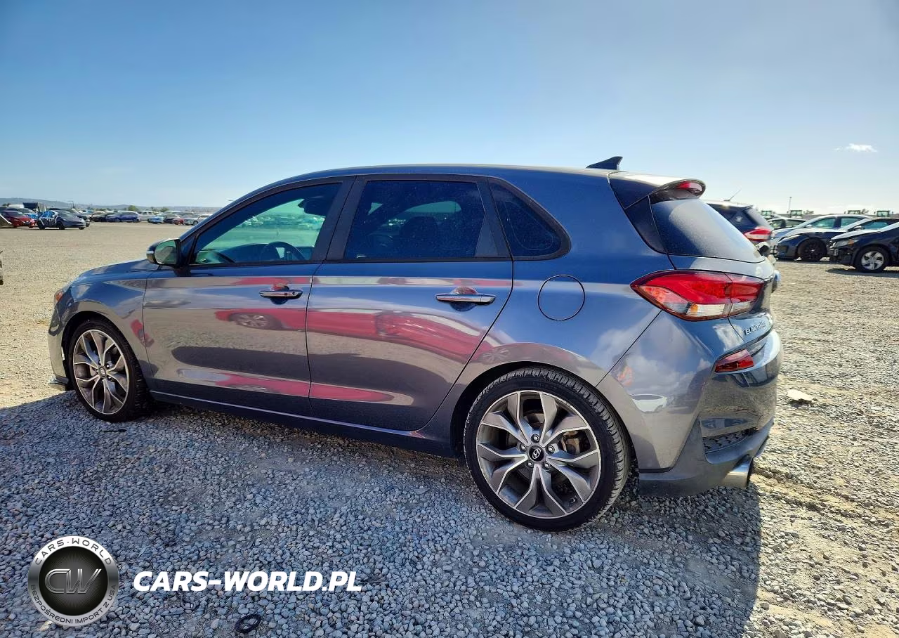 2019 Hyundai Elantra Gt N Line VIN:KMHH55LC7KU118691 - 2