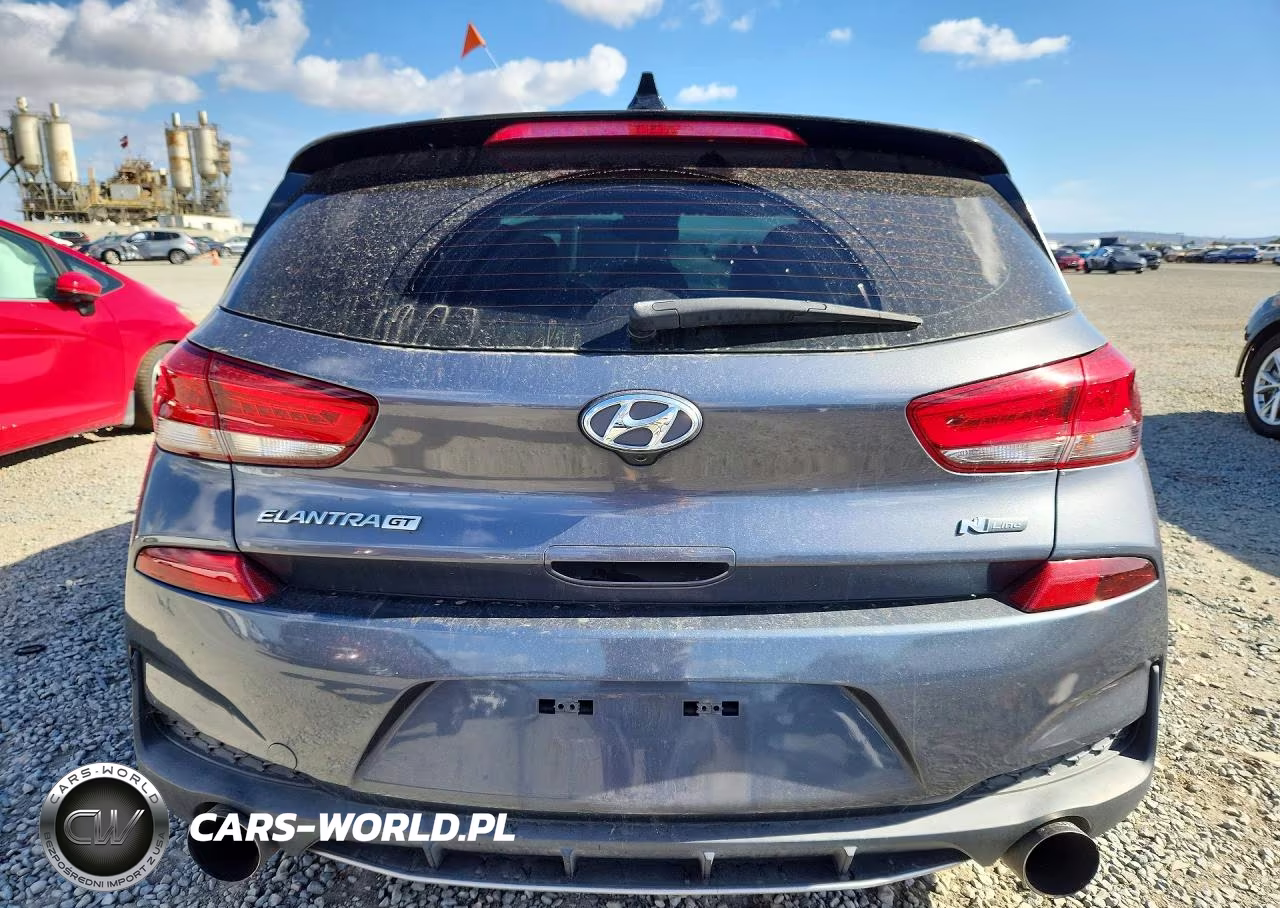 2019 Hyundai Elantra Gt N Line VIN:KMHH55LC7KU118691 - 6