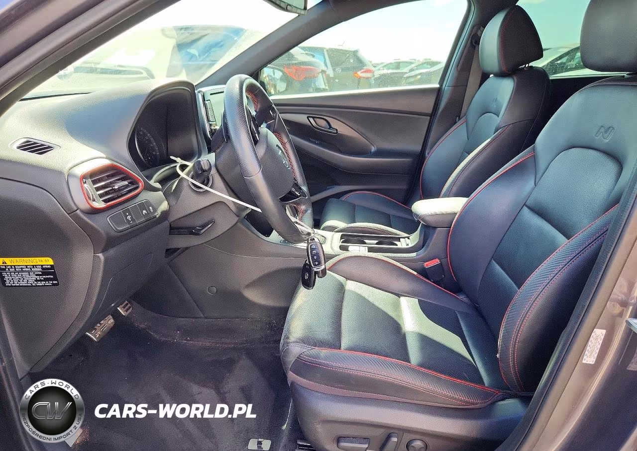 2019 Hyundai Elantra Gt N Line VIN:KMHH55LC7KU118691 - 7