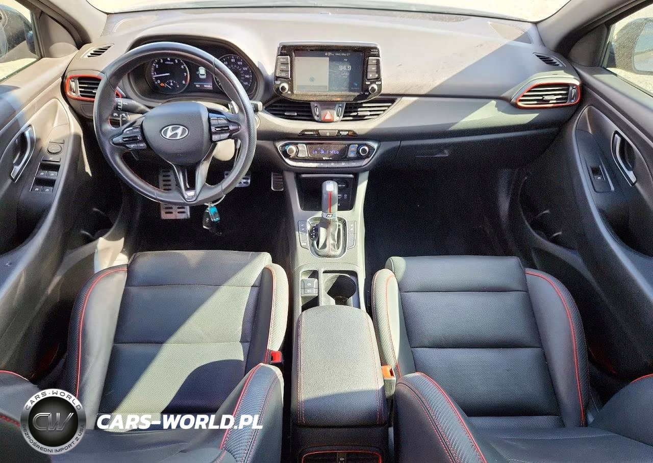 2019 Hyundai Elantra Gt N Line VIN:KMHH55LC7KU118691 - 8
