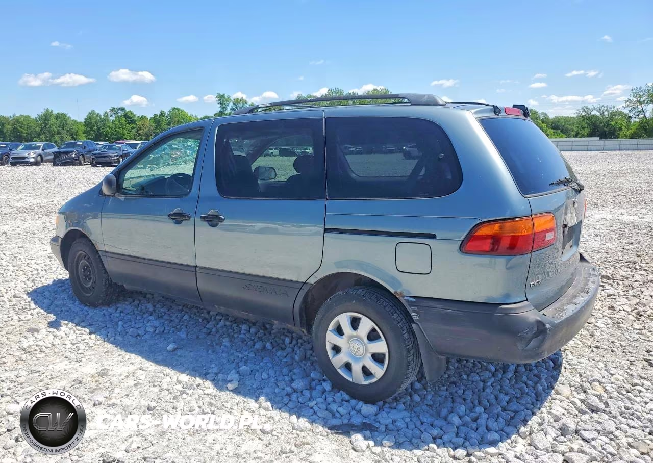 2000 Toyota Sienna Ce VIN:4T3ZF19C4YU238658 - 2