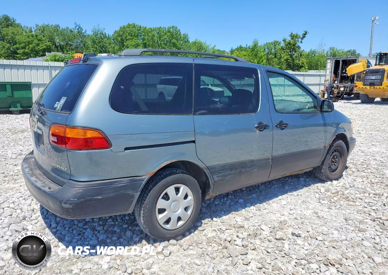 2000 Toyota Sienna Ce VIN:4T3ZF19C4YU238658 - 3