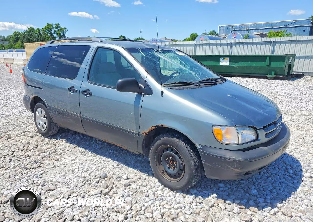 2000 Toyota Sienna Ce VIN:4T3ZF19C4YU238658 - 4