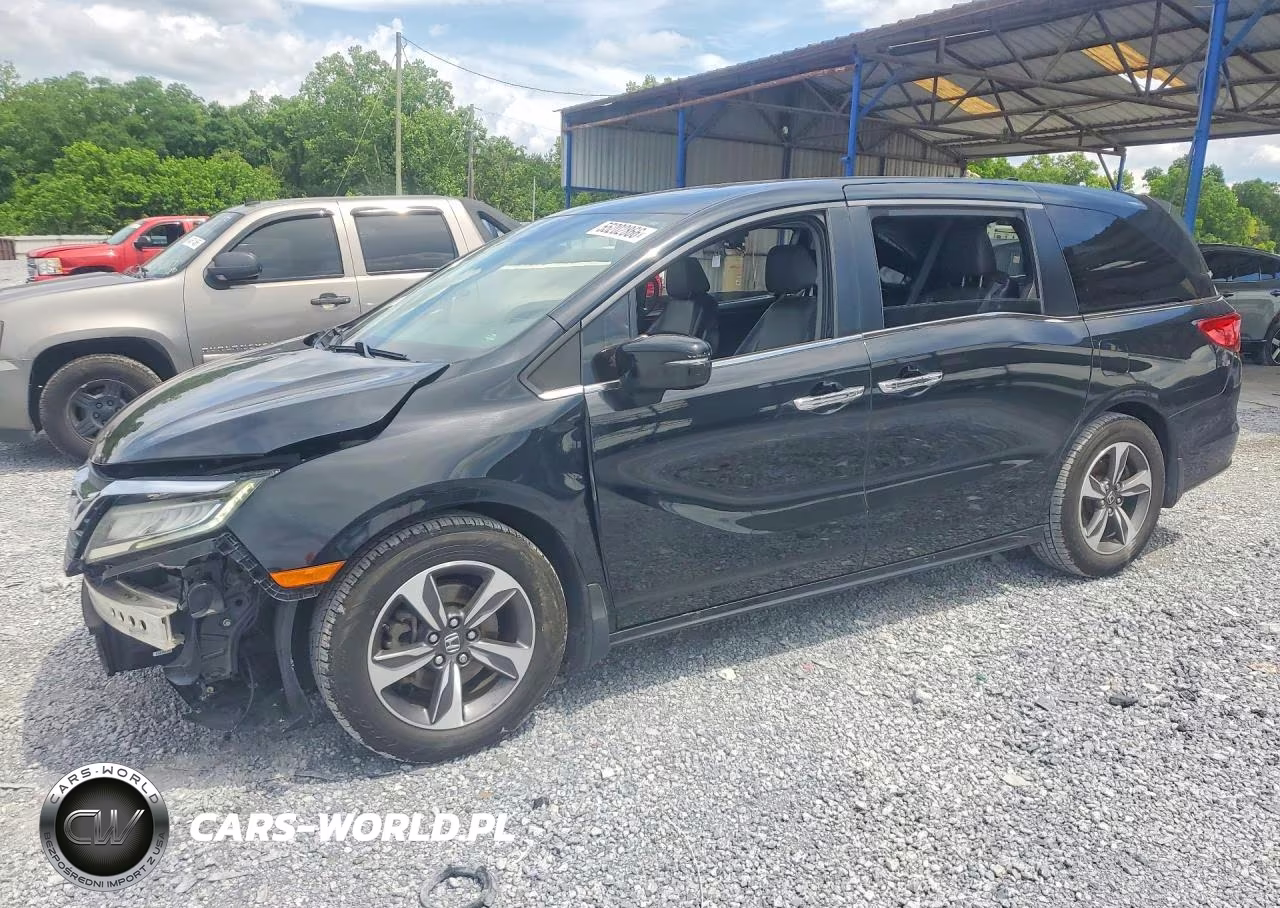 2020 Honda Odyssey Touring VIN:5FNRL6H86LB007617 - 1