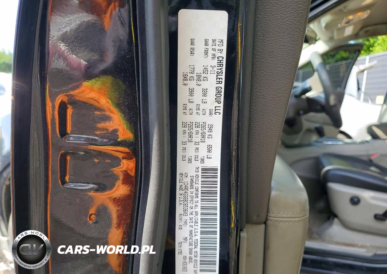 2011 Dodge Durango Crew VIN:1D4RE4GG6BC653603 - 13