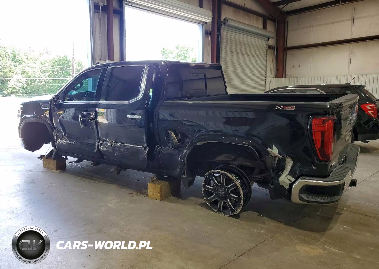 2021 GMC Sierra K1500 Slt VIN:1GTU9DED5MZ190566 - 2